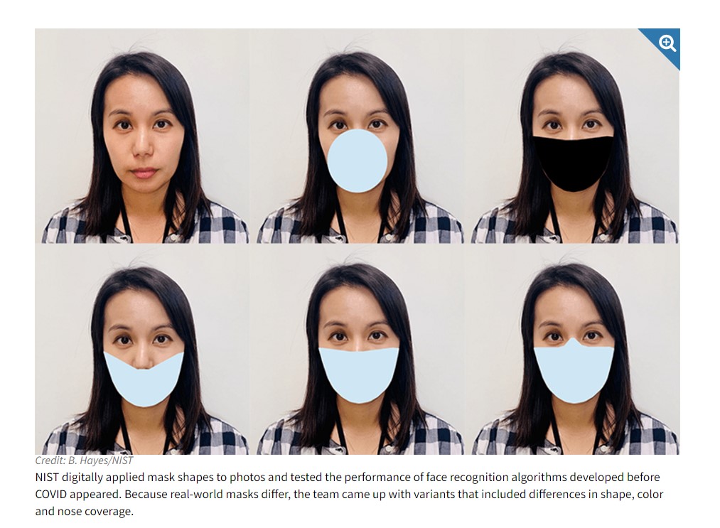 美国研究：佩戴口罩严重影响人脸识别准确率，黑口罩尤其严重